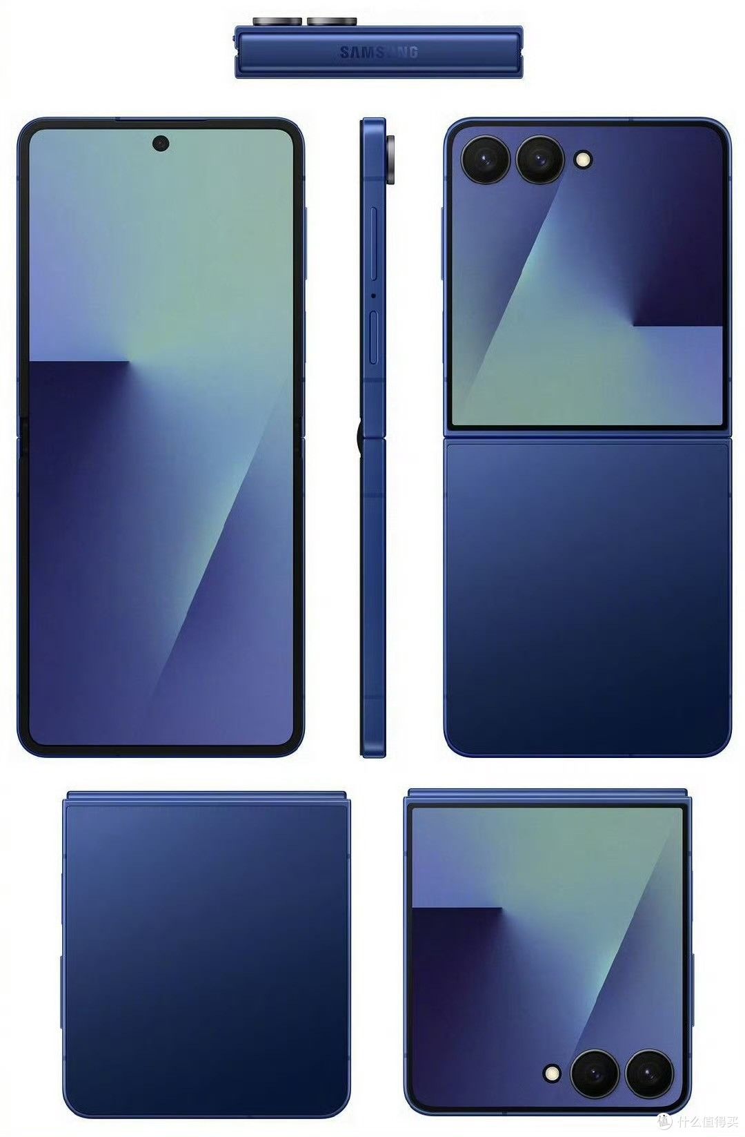 三星Galaxy Z Flip7渲染图曝光
