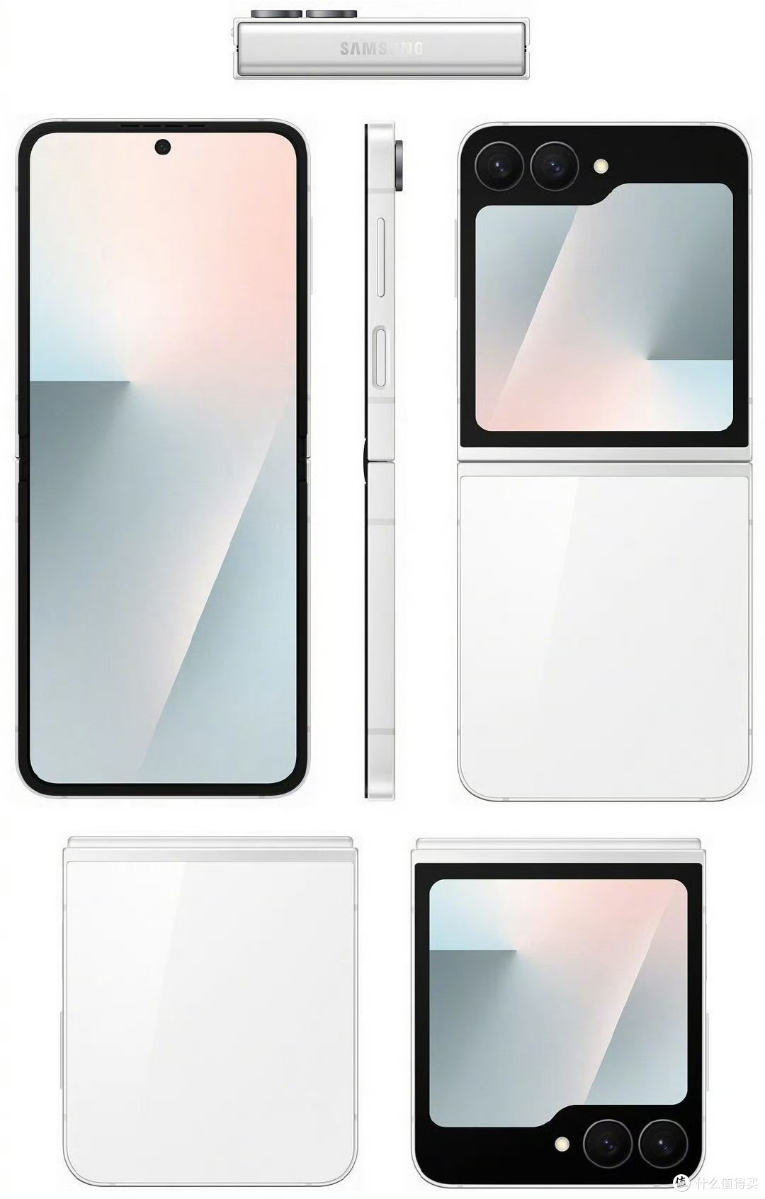 三星Galaxy Z Flip7渲染图曝光