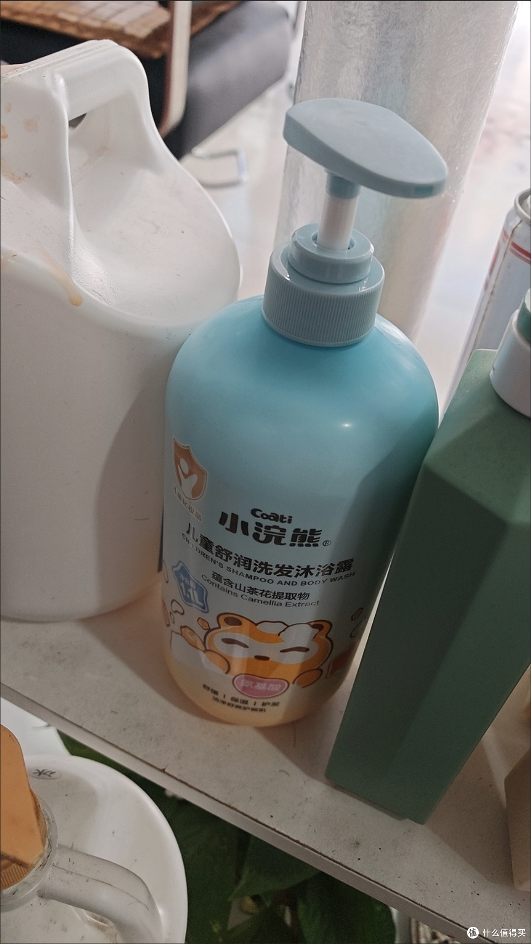 618必囤!小浣熊儿童沐浴露,奶爸带娃神助攻
