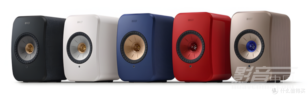 KEF LSX II的五种配色