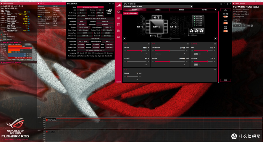 宇级美学与散热革命 —华硕 ROG ASTRAL 夜神 RTX5080 开箱分享!
