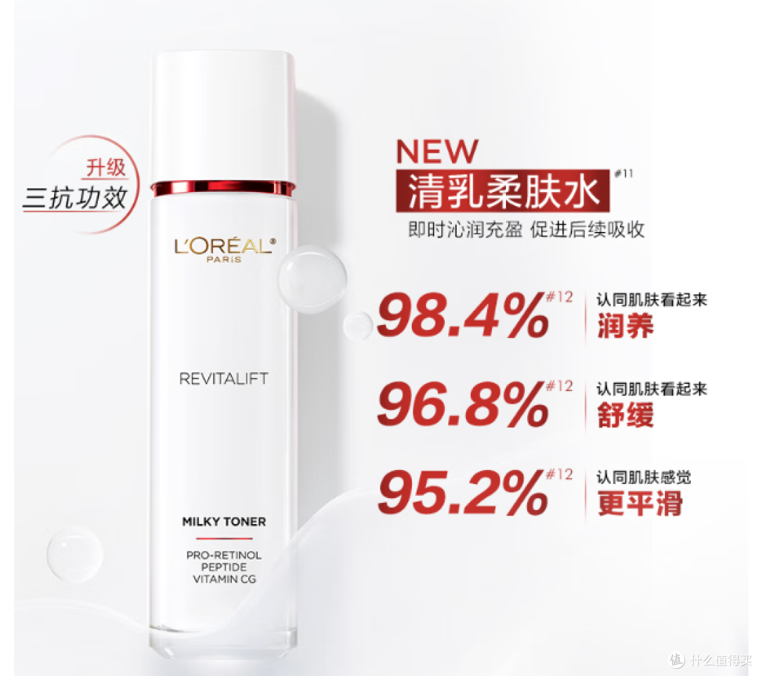 欧莱雅复颜水乳礼盒,抗皱补水护肤,目标人群精准匹配!