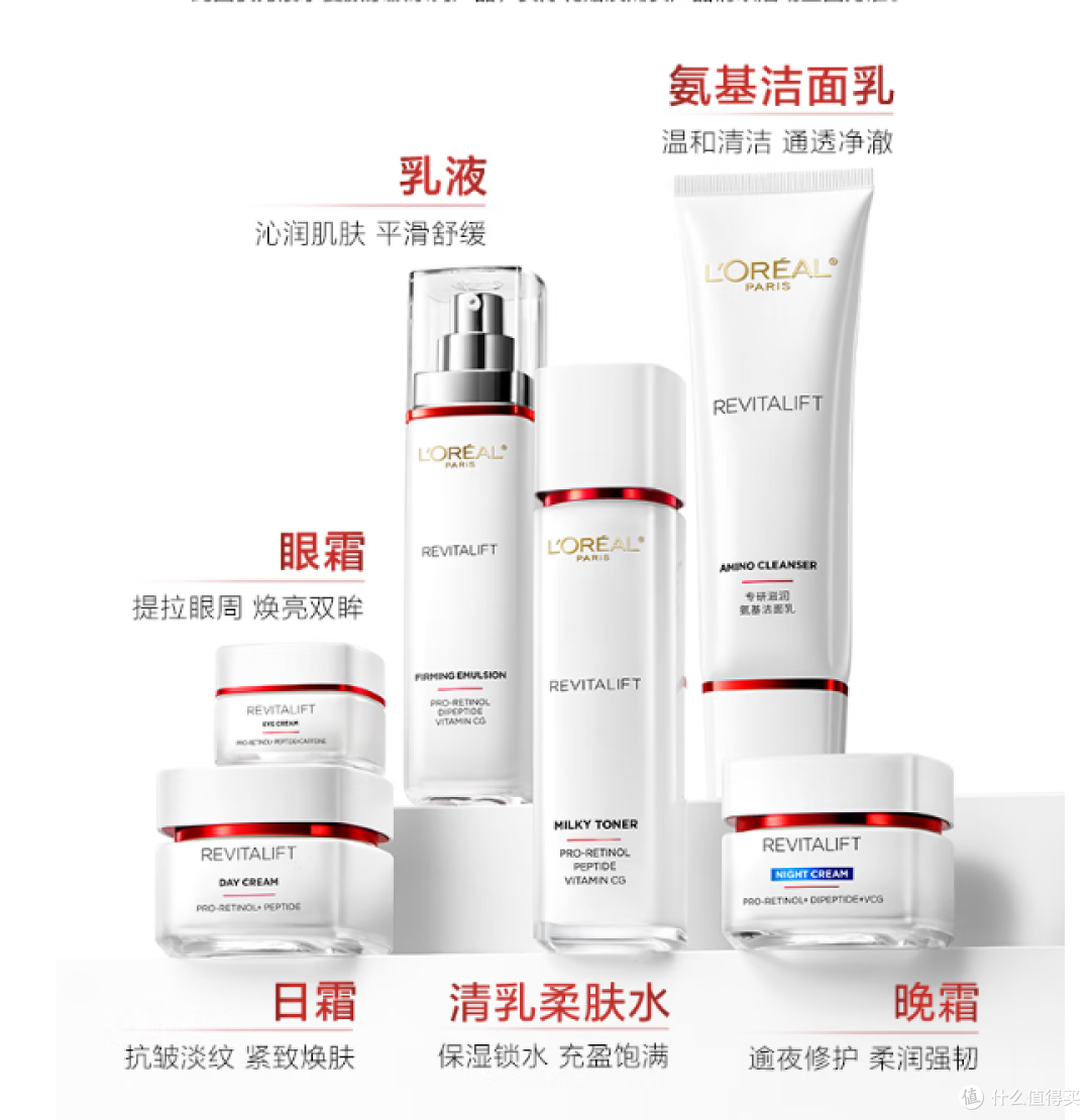 欧莱雅复颜水乳礼盒,抗皱补水护肤,目标人群精准匹配!