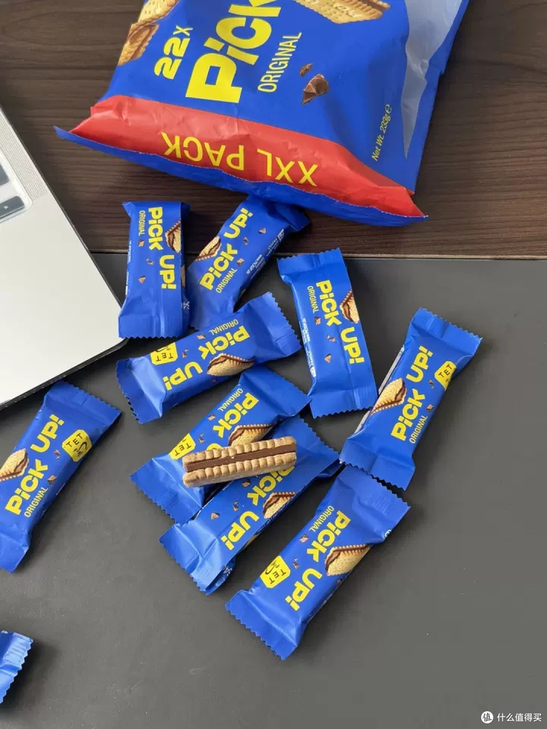 德国进口百乐顺pickup巧克力纯可可脂夹心饼干办公室休闲零食