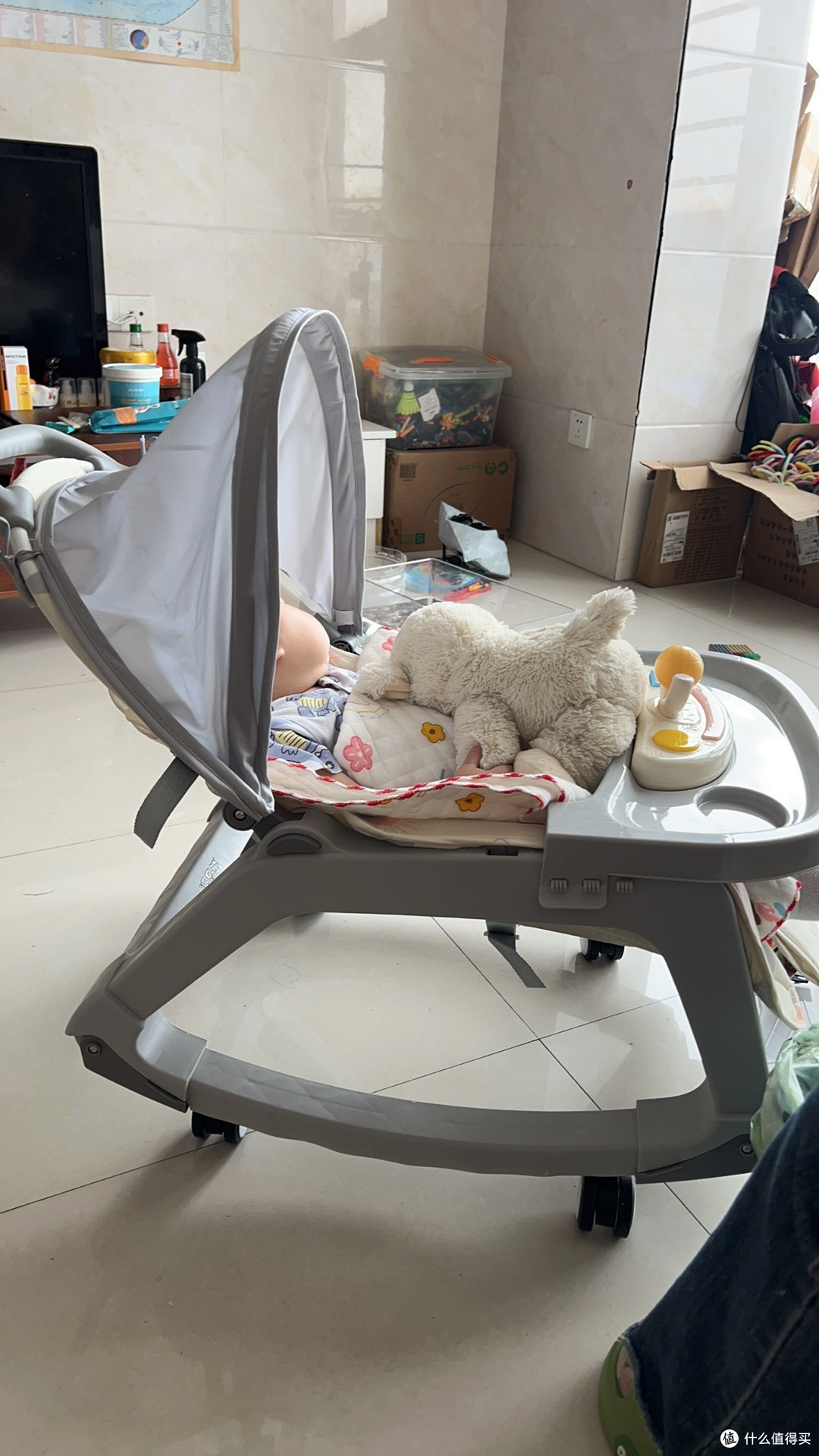 618闭眼入!巧乐熊摇摇椅,奶爸带娃神助攻