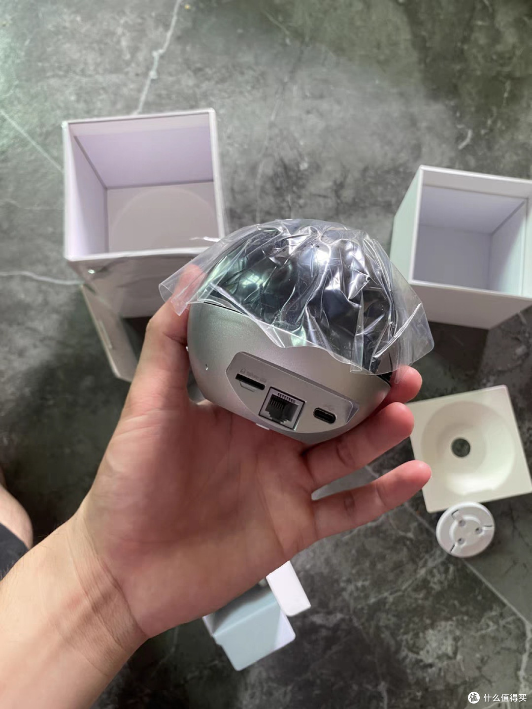 萤石C6WI智能AI摄像头4K无线手机远程高清夜视家用360度全景监控