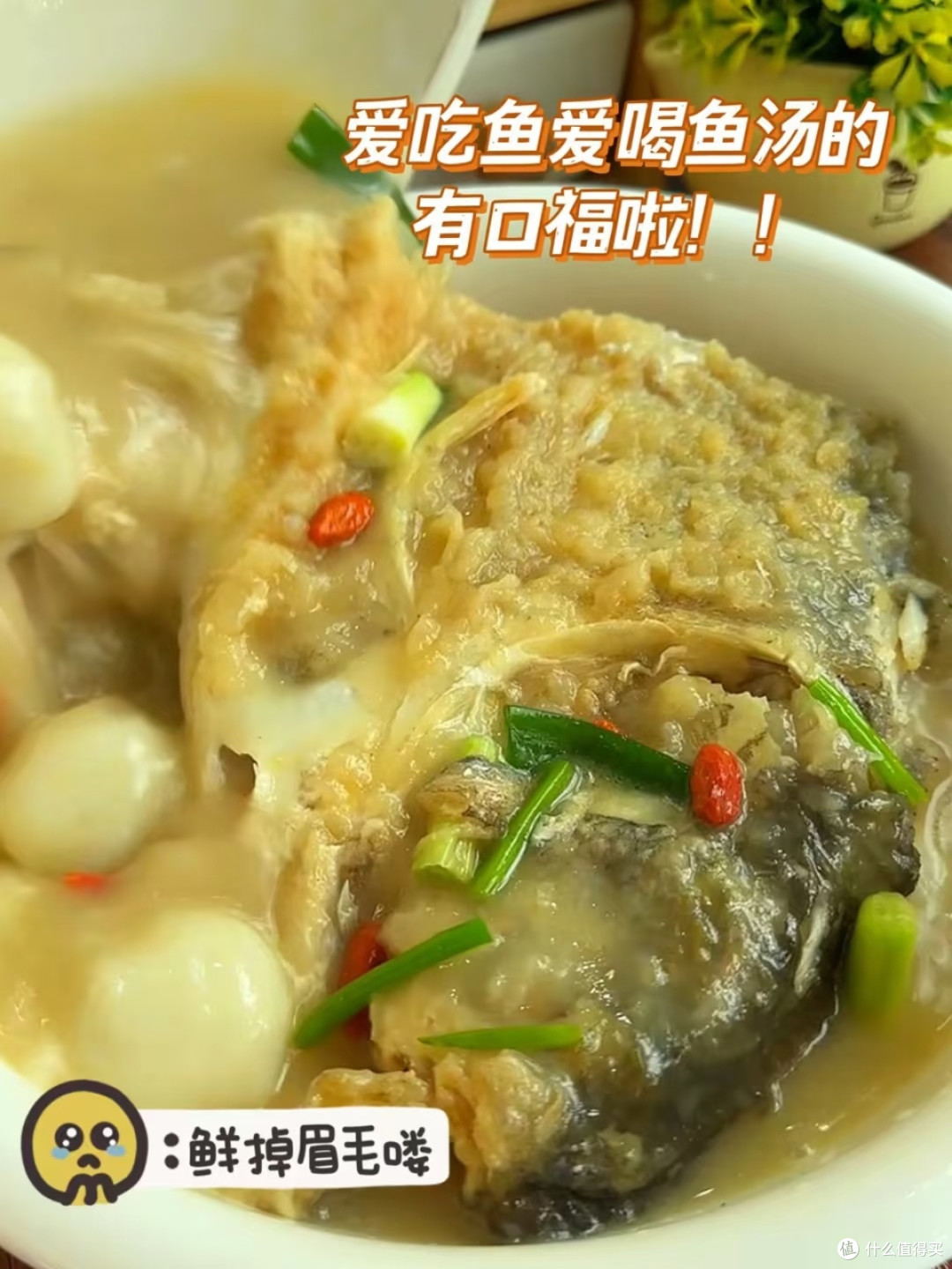 新雅飘香鱼头鱼丸汤:一锅煨出江南鲜味哲学