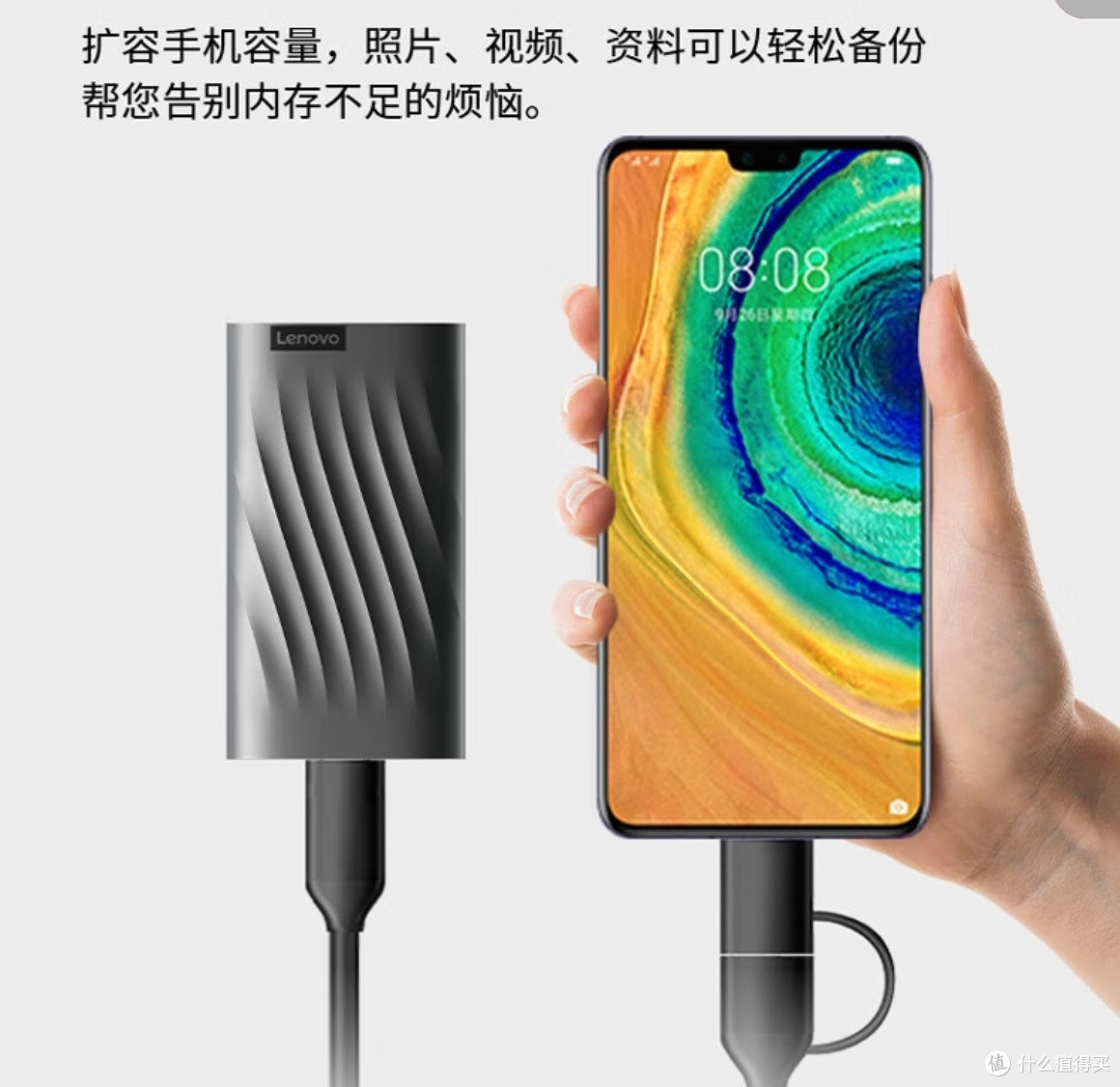 联想PS6 1TB移动固态硬盘:高速传输,便捷生活