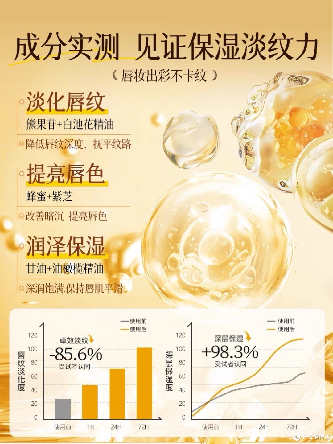 润物无声唇部精华油测评：死皮唇纹的「夜间清道夫」