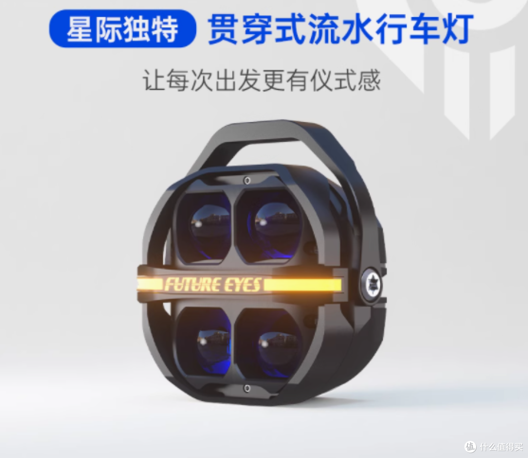 未来之眼，照亮星际征途——星际X100摩托车LED射灯全方位解析
