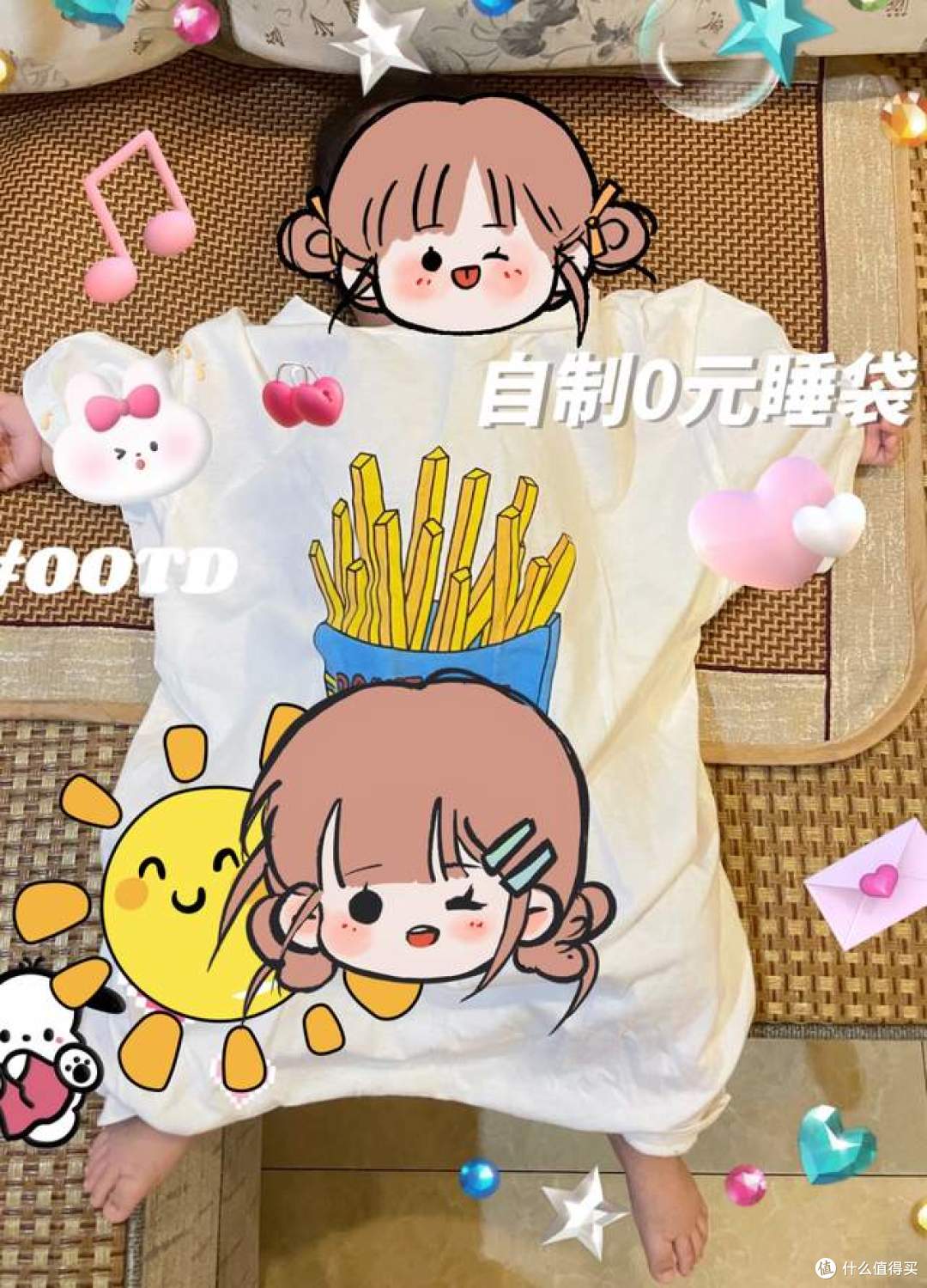 不穿的短袖别着急扔,这样改造一下,比专门买的小玩意还好用!