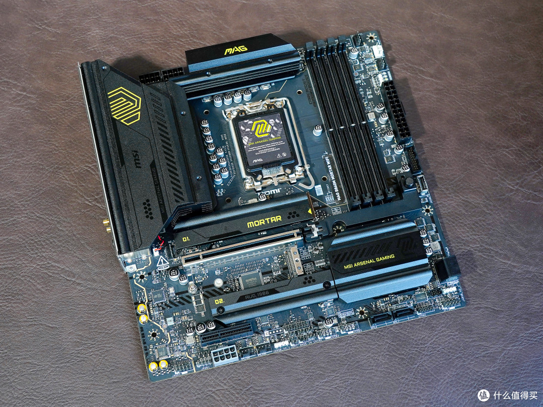 intel新平台还有的玩吗?微星MAG B860M MORTAR WIFI主板开箱分析