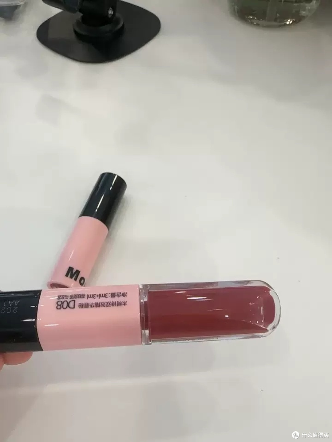Mooekiss木柯诗双头唇釉使用体验