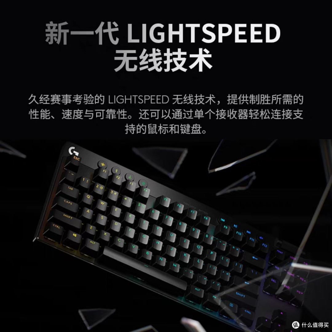 罗技G PRO X TKL:紧凑设计与高性能