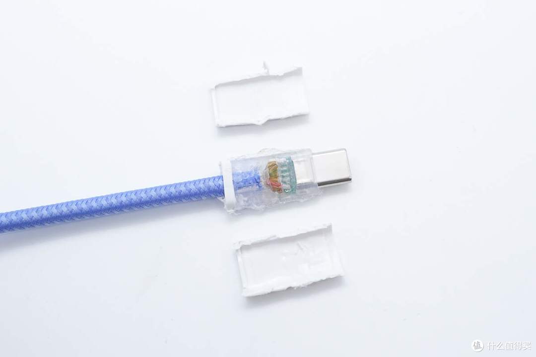 五种配色可选，耐用亦好看，贝尔金240W编织数据线拆解