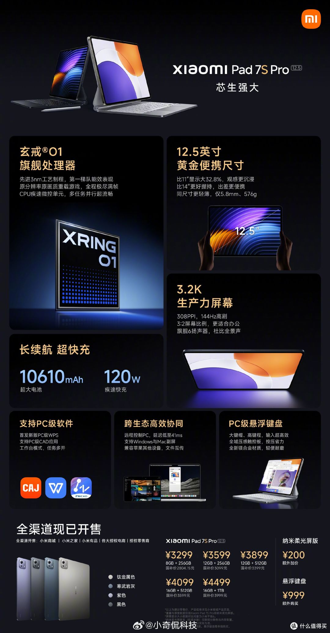 小米新机MIX Flip2与平板7S Pro:高质感与强性能的完美结合!