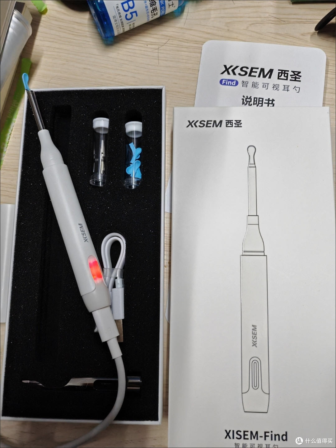 西圣Find可视掏耳勺:耳道清洁的智能小助手