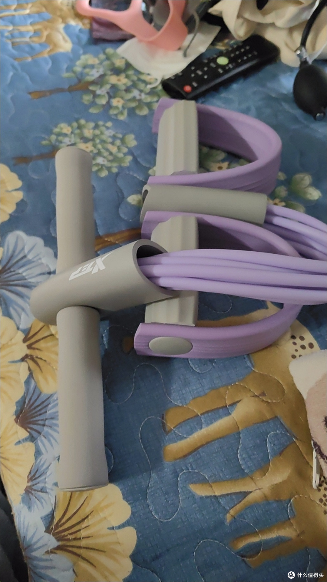 家用健身器材特步脚蹬拉力器体验
