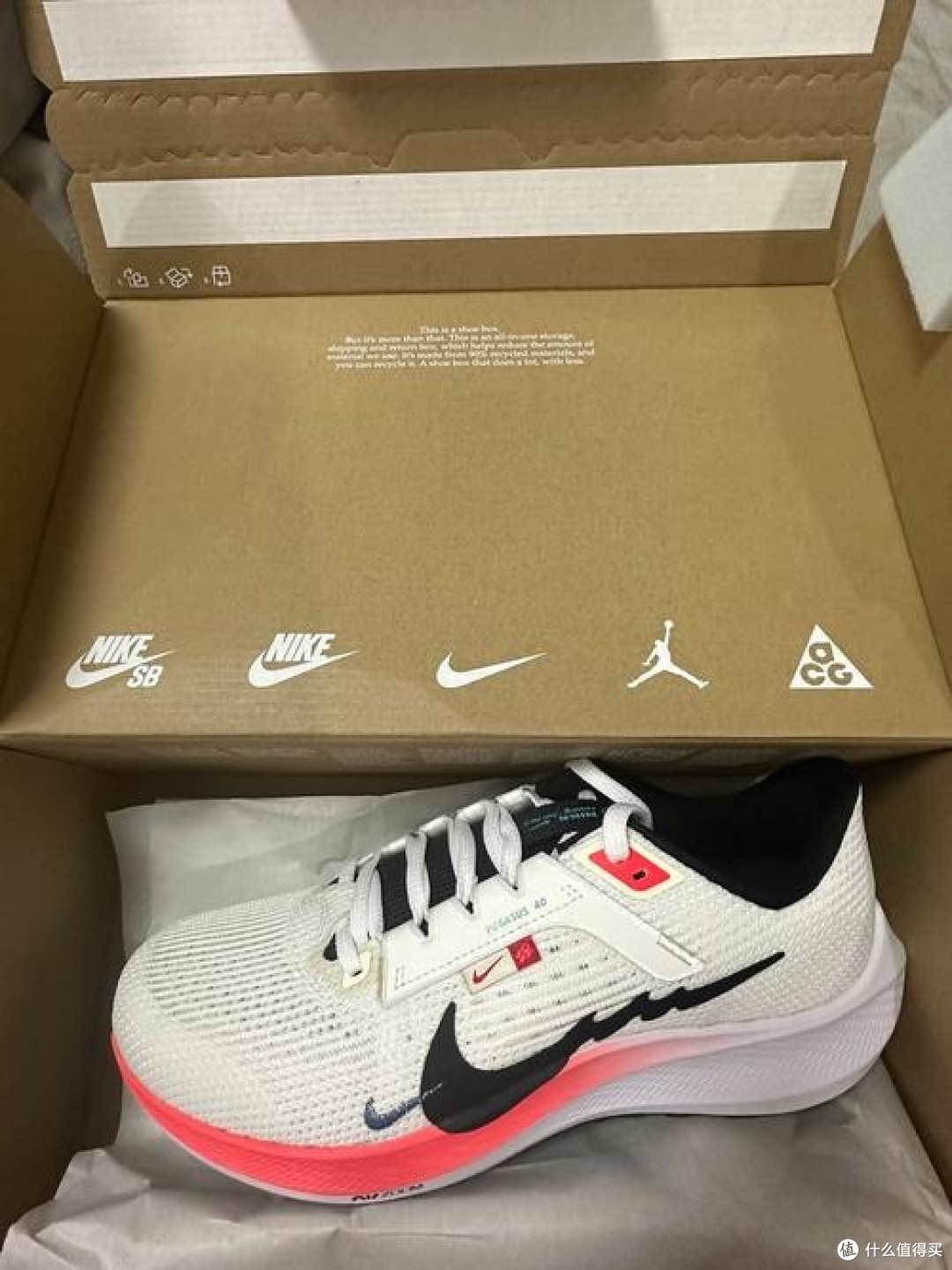 Nike Air Zoom Pegasus 40开箱体验