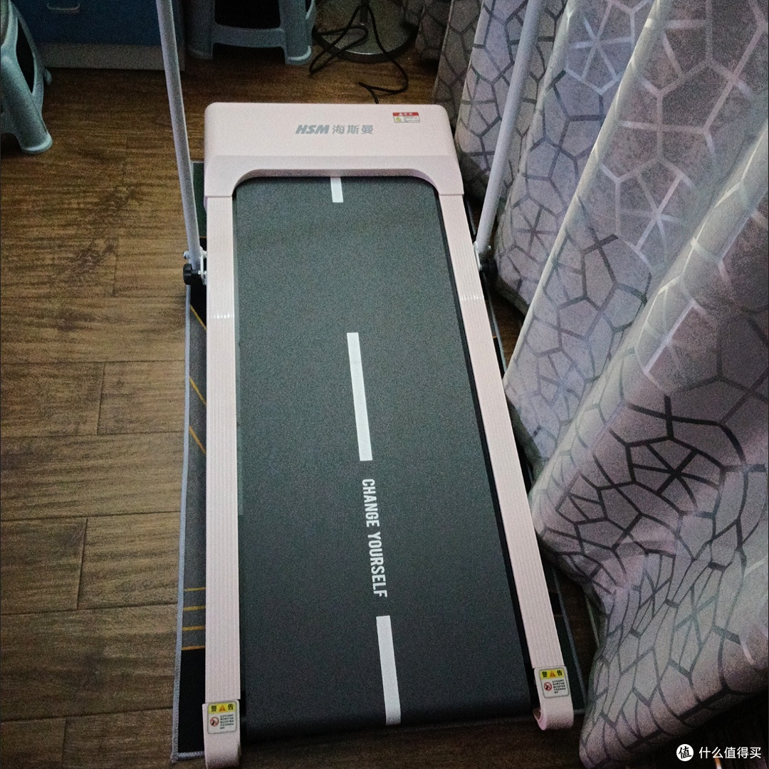海斯曼简易家用跑小型步机，让我最省心的运动动好物