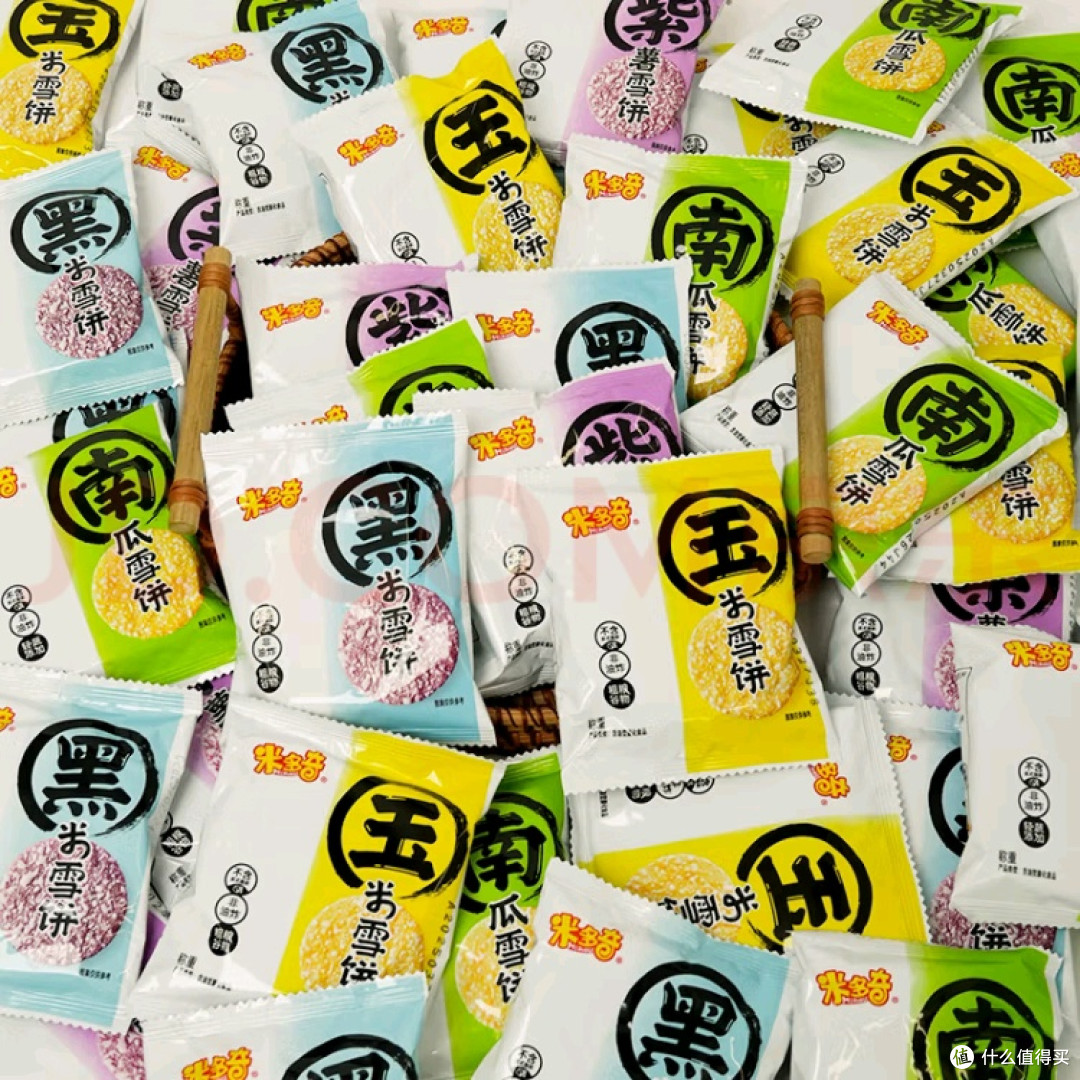 米多奇粗粮雪饼:健康美味兼备