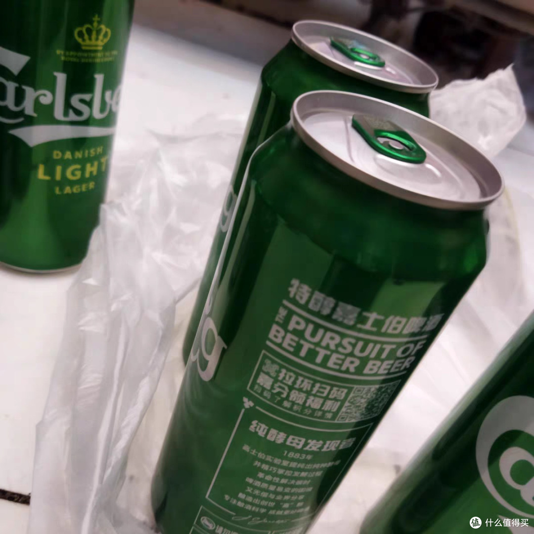 嘉士伯特醇啤酒500ml*18罐清爽小麦啤酒整箱
