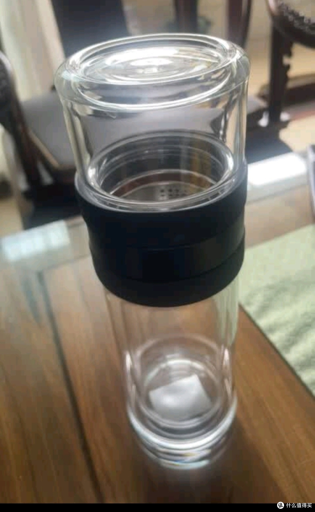 富光玻璃杯茶水分离杯