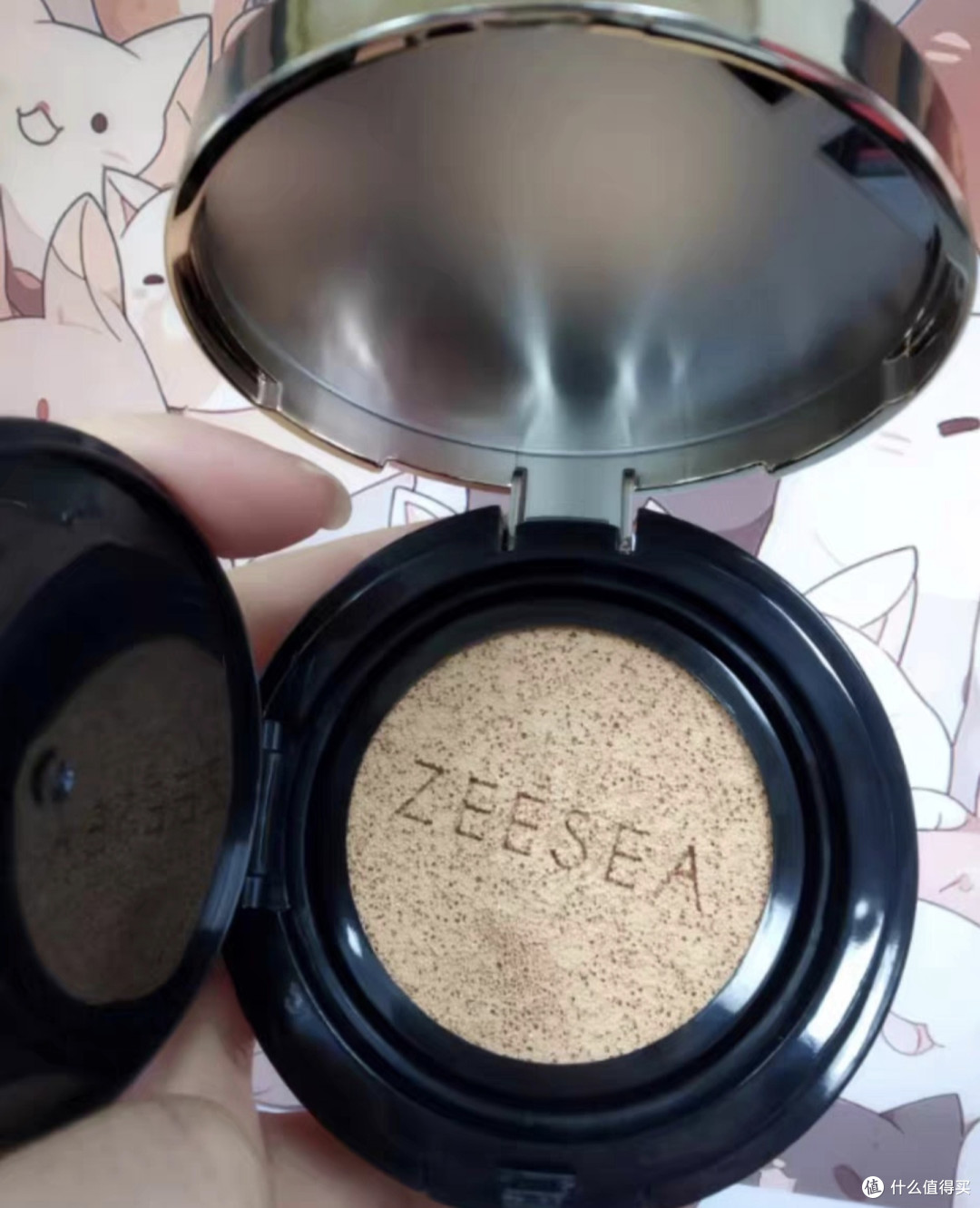 ZEESEA滋色天使气垫的持久保湿效果
