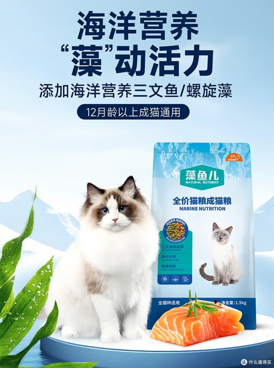 比瑞吉藻鱼儿猫粮:给毛孩子的天然美味盛宴