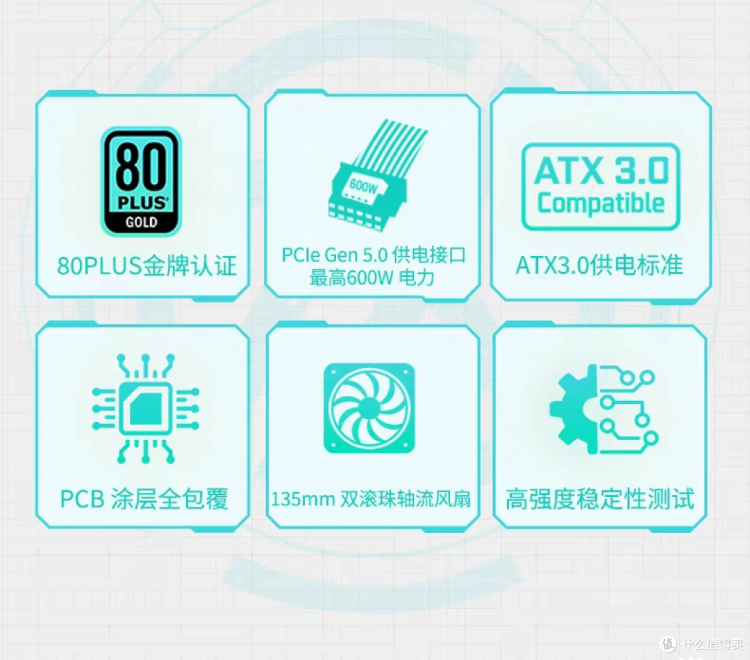 华硕TUF装弹手天选850W电源评测