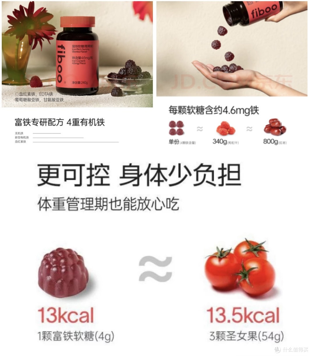 fiboo富铁软糖：轻松补铁，吃出好气色🌹
