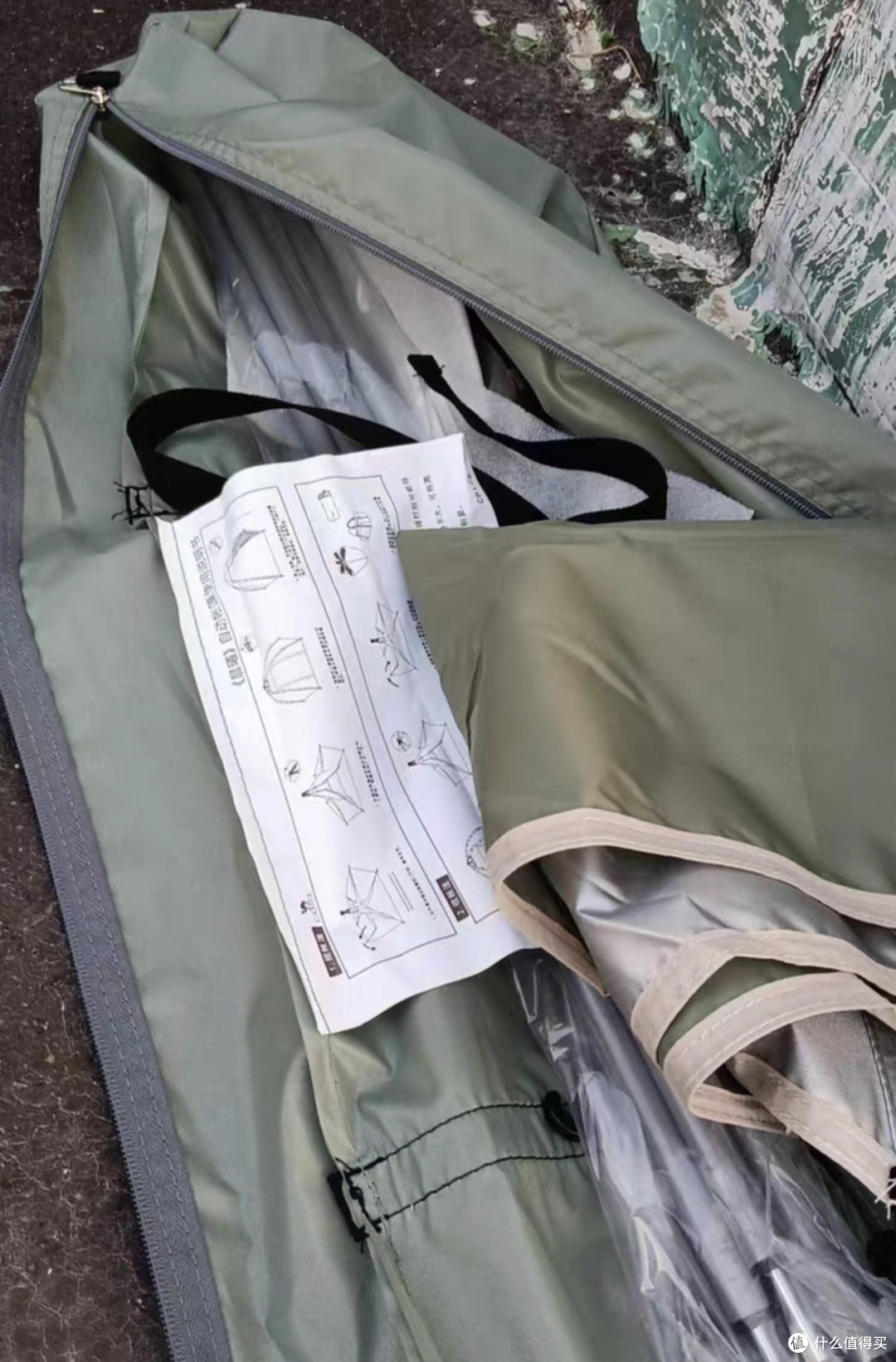 露营神器:六角自动成型帐篷