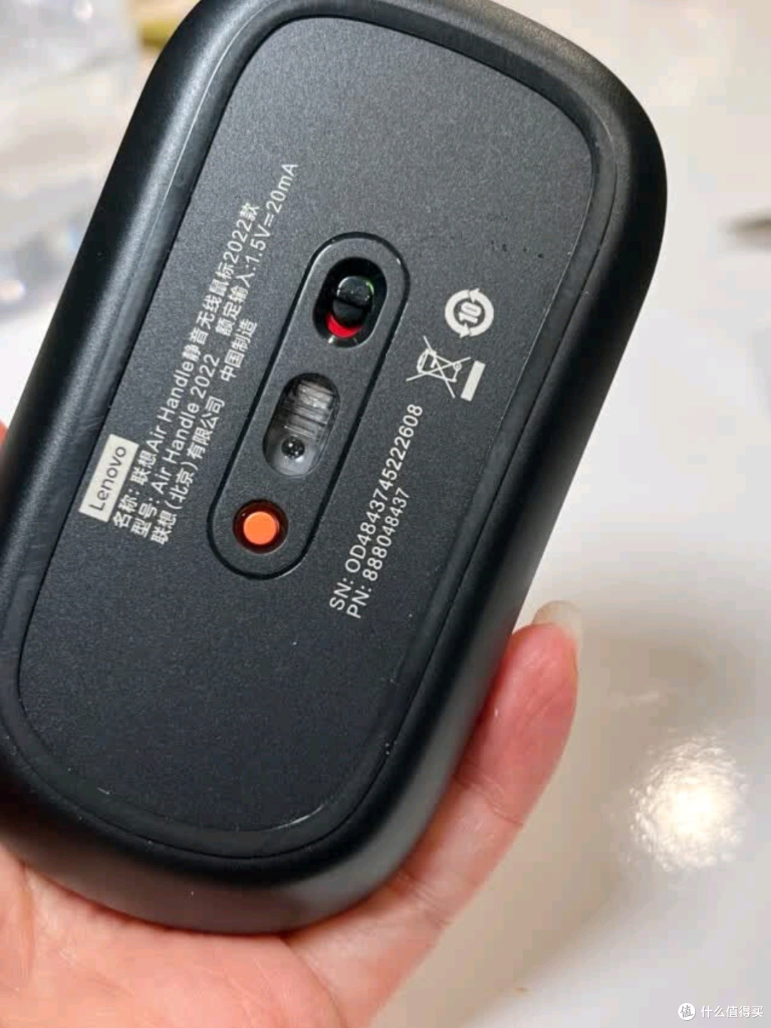 联想Air Handle轻音无线鼠标测评：便携办公新选择