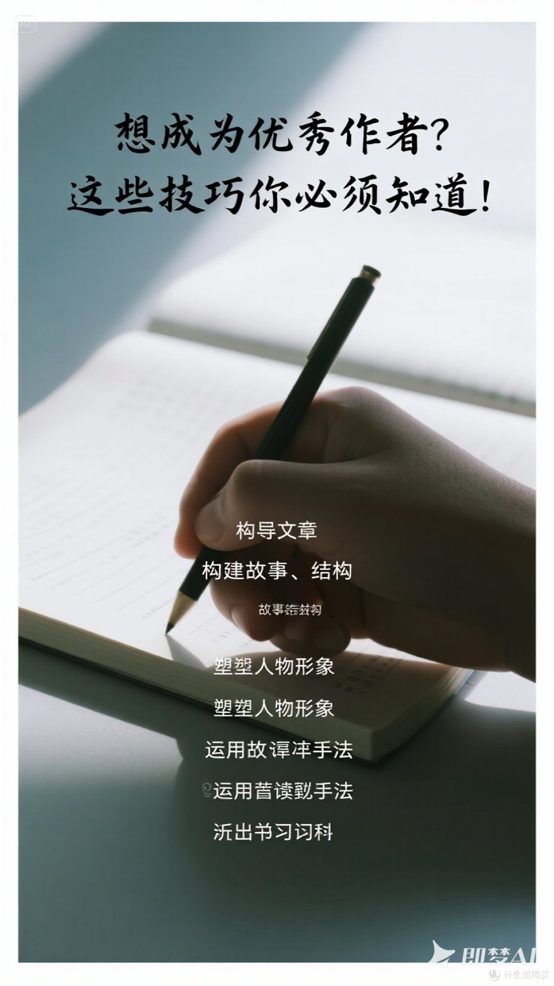 想成为优秀作者?这些技巧你必须知道!