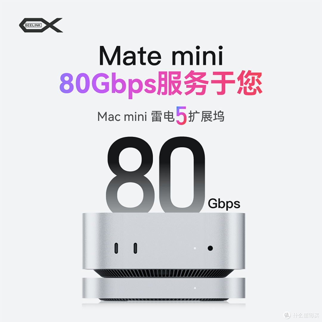 Mac Mini M4丐版不再捉襟见肘 零刻Mate mini雷电5扩展坞助你起飞