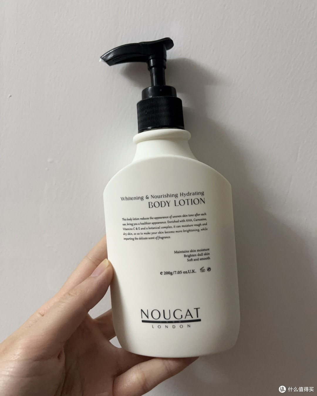 这支NOUGAT身体乳,是我今夏挖到的作弊级美白保湿双料王