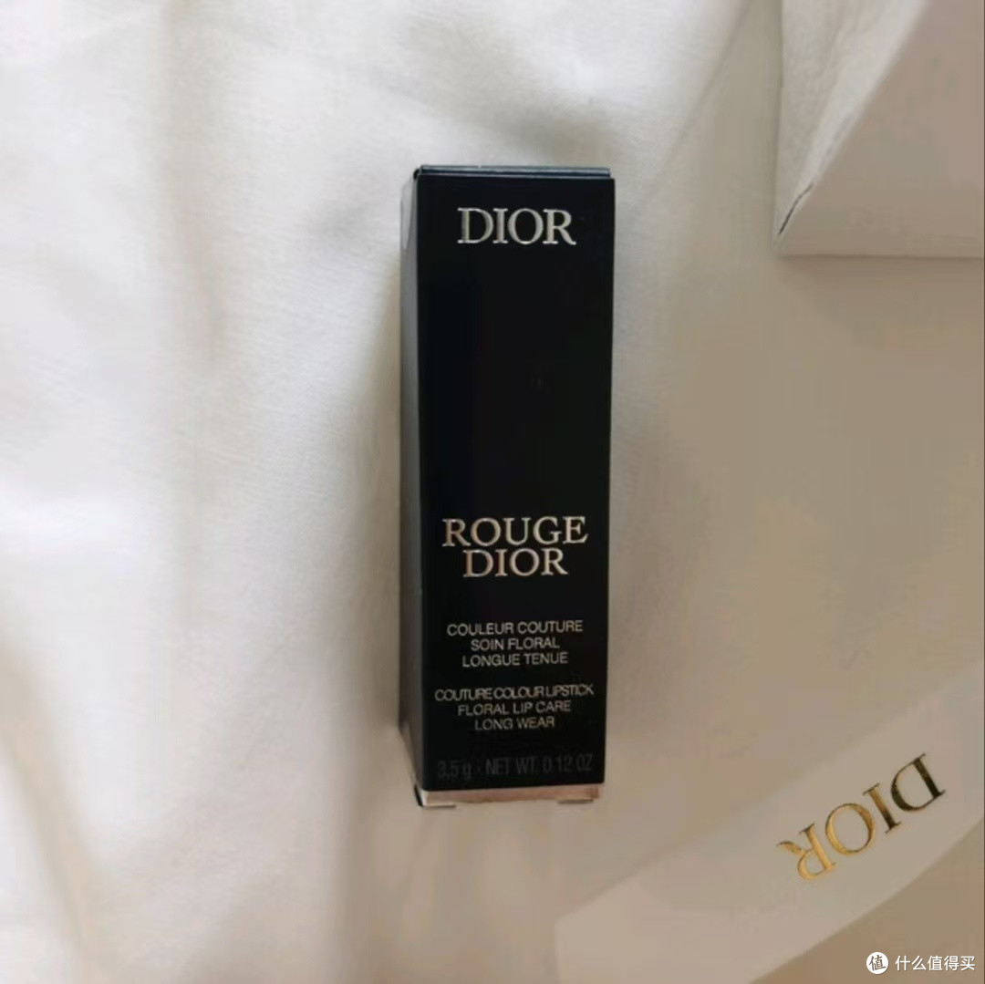 迪奥DIOR烈艳蓝金口红丝绒哑光999唇膏3.5g化妆品礼袋 