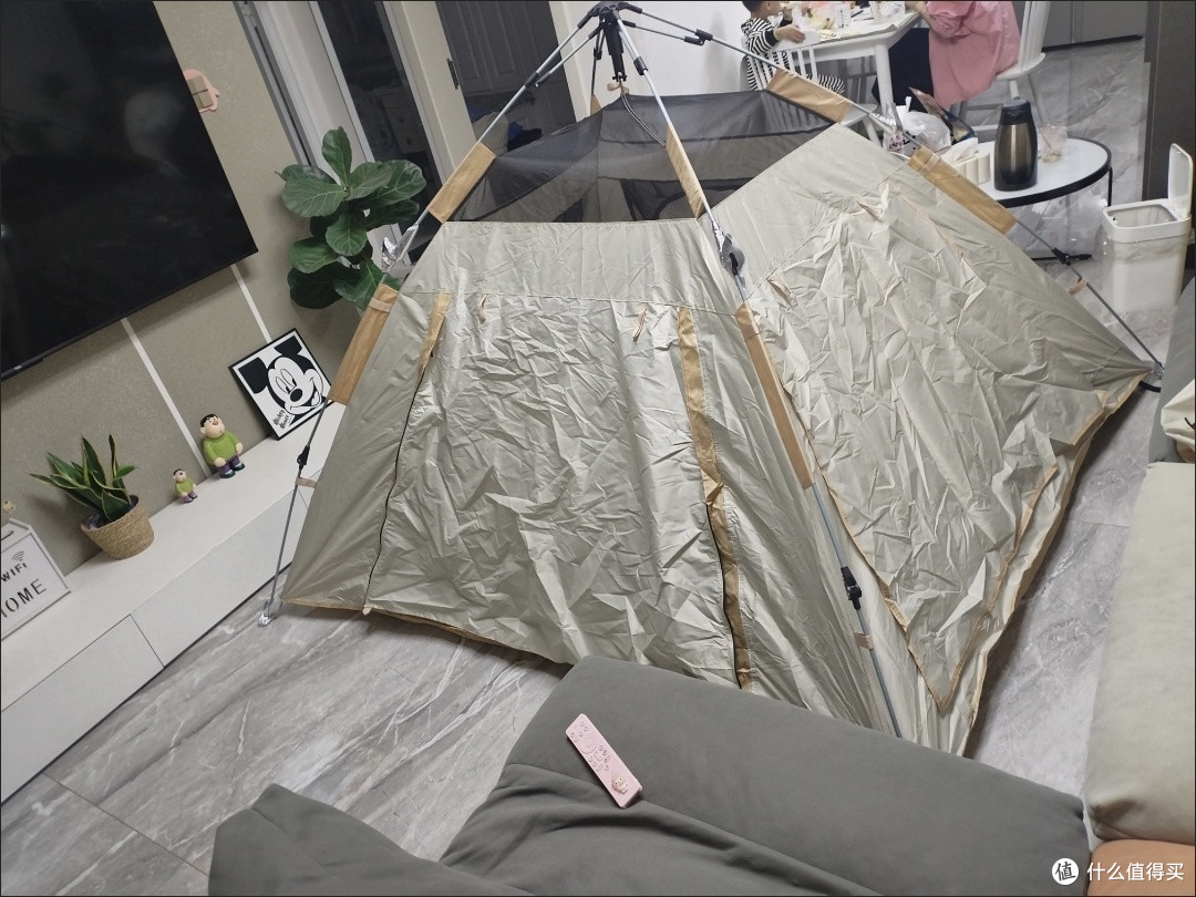 雨阳墅家帐篷:一秒速开设计