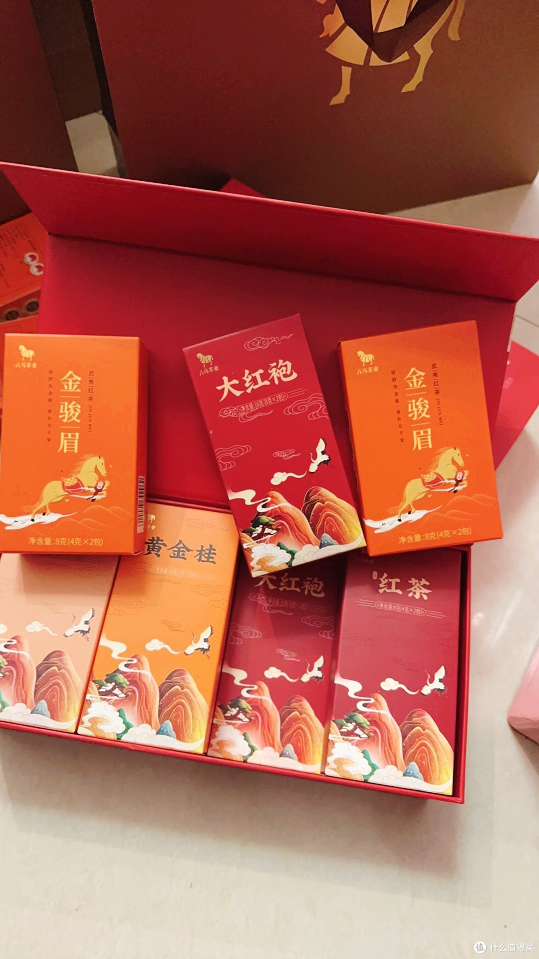 八马茶业特级金骏眉礼盒:一份茶香四溢的心意