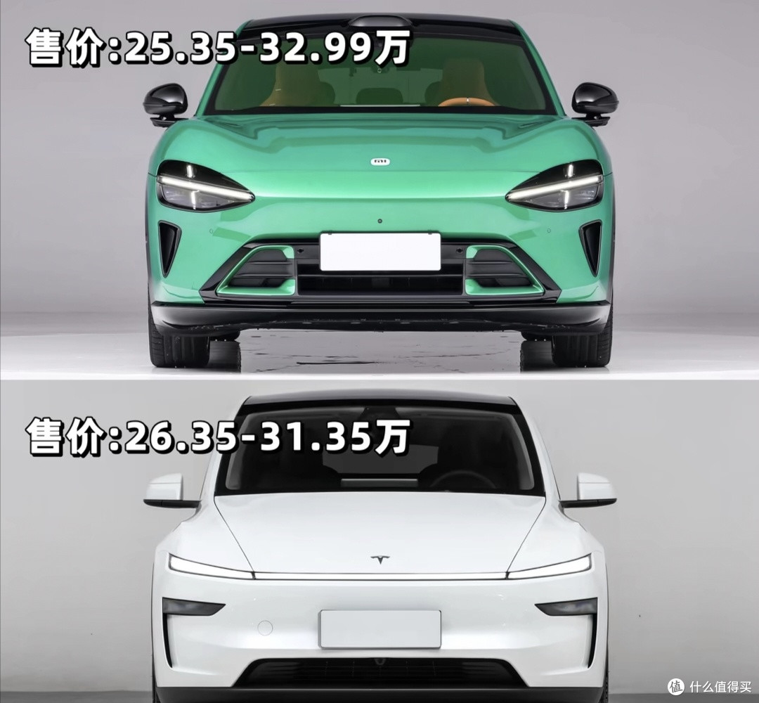小米 YU7 和特斯拉 model Y 对标谁更胜一筹