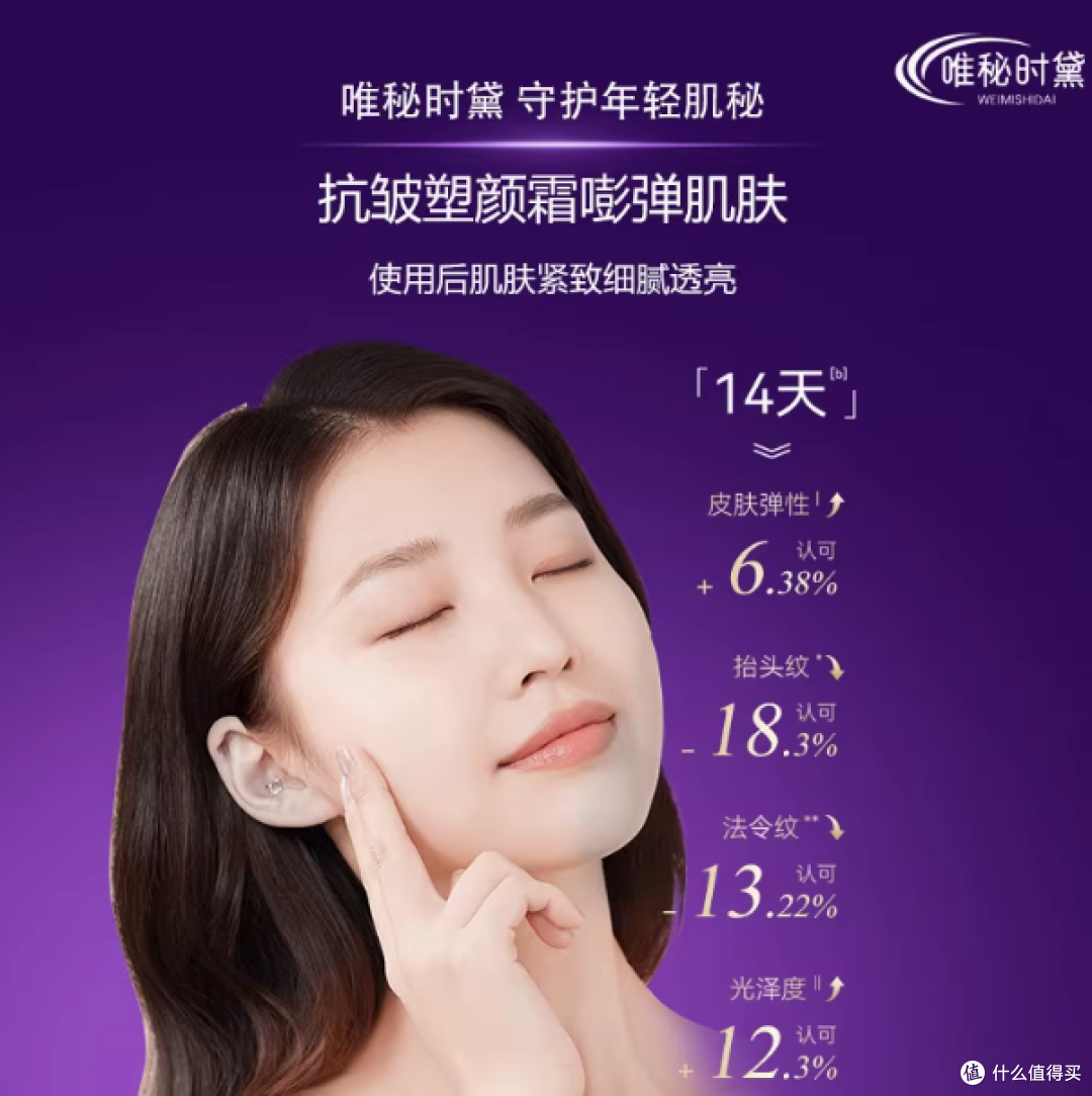 💖唯秘时黛润年抗皱塑颜霜,肌肤逆龄的便携魔法💖