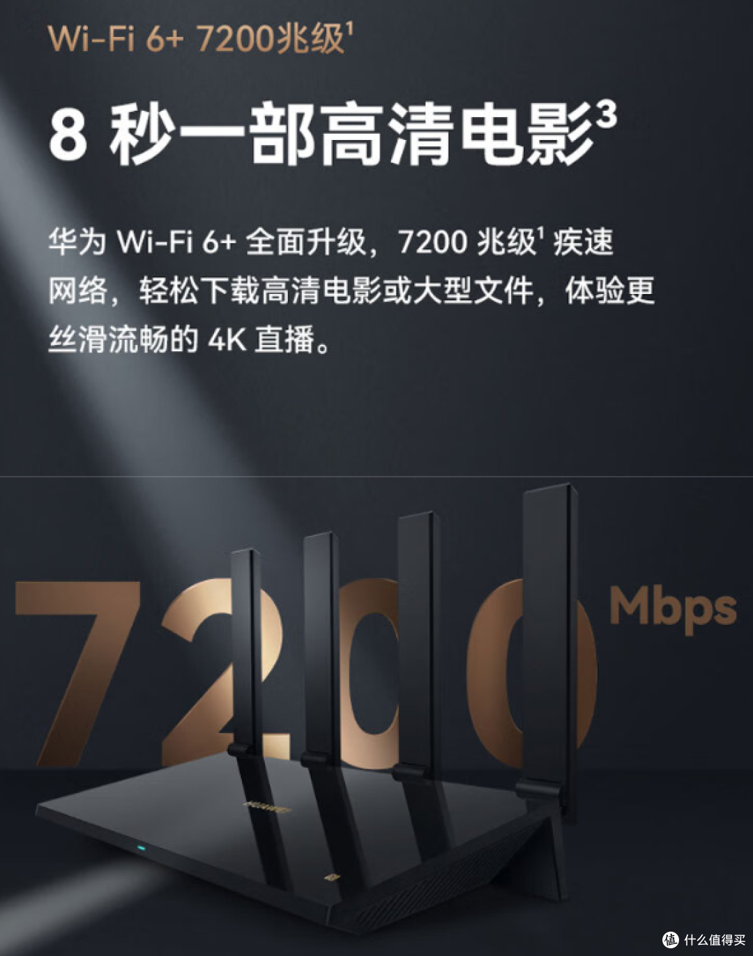 华为AX6 Pro(WS8700):网速快到飞起,信号满格不是梦!