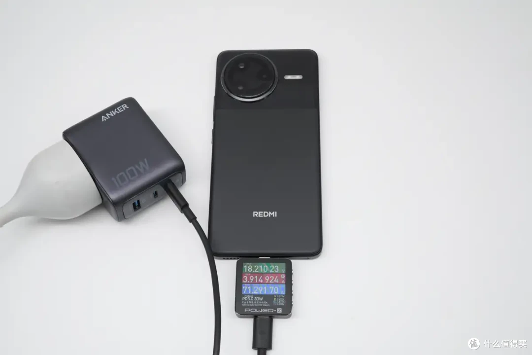 安克智显充Lite100W充电器评测：小米15 Pro 19分钟回血50%！