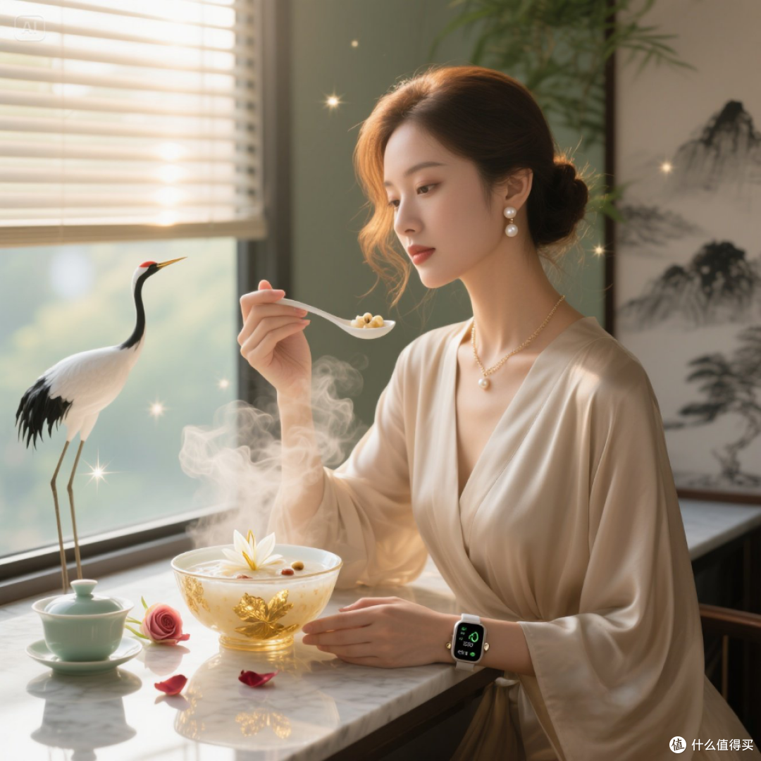 百合莲子银耳粥