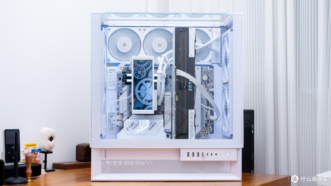 桌面C位：华硕X870吹雪+索泰5070Ti天启+骨伽 双擎OmnyX装机分享