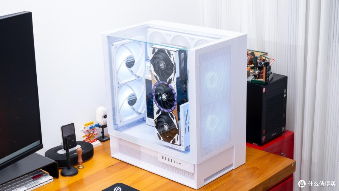 桌面C位：华硕X870吹雪+索泰5070Ti天启+骨伽 双擎OmnyX装机分享