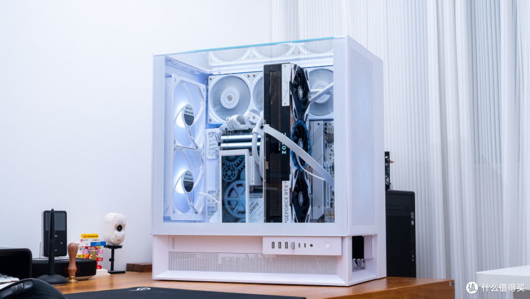桌面C位：华硕X870吹雪+索泰5070Ti天启+骨伽 双擎OmnyX装机分享