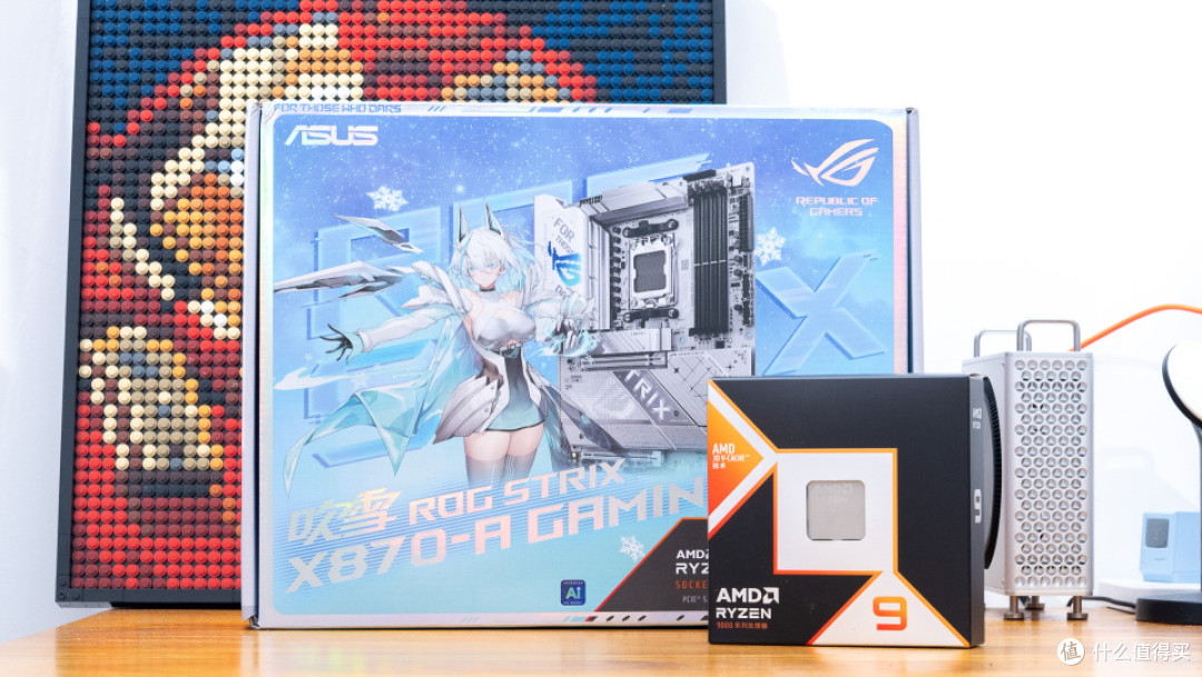 桌面C位：华硕X870吹雪+索泰5070Ti天启+骨伽 双擎OmnyX装机分享