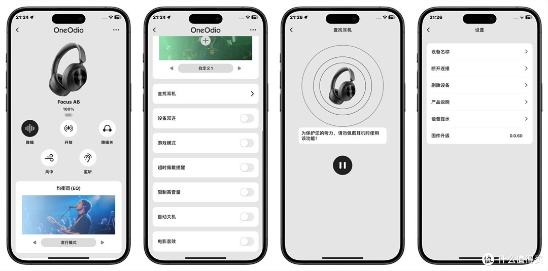 万兆OneOdio Focus A6评测:都市喧嚣中的“静音结界”