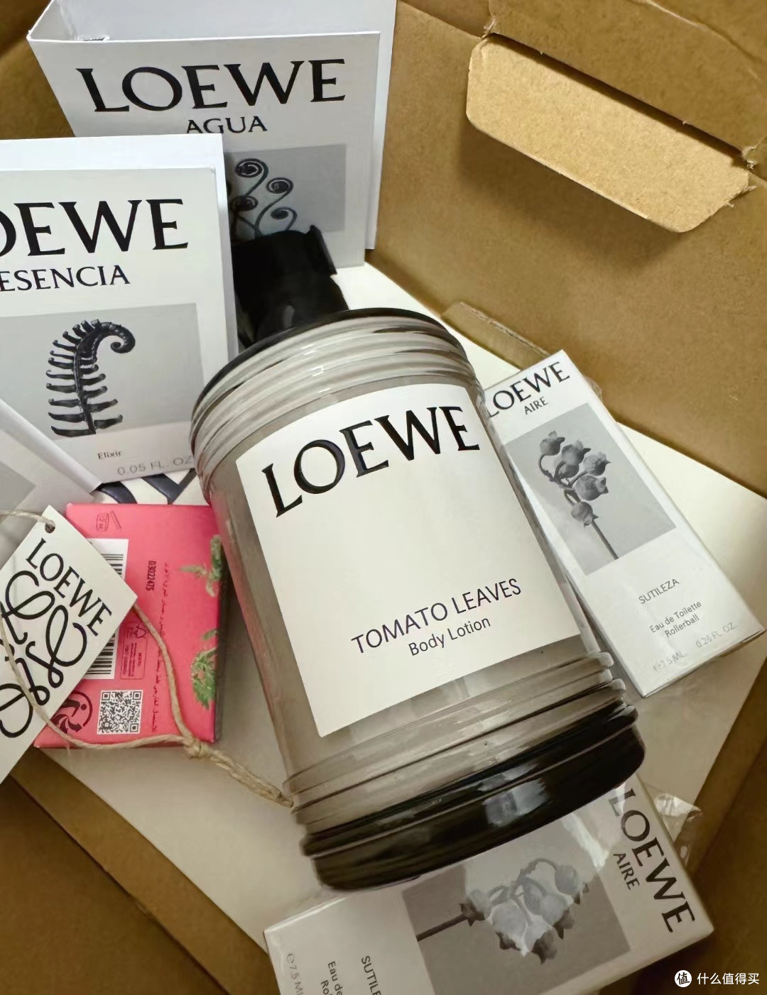 LOEWE 罗意威番茄叶身体乳:小众清新,体香 “宠儿”